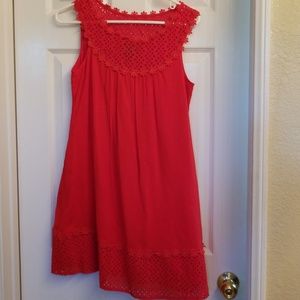 Red Medium Forever 21 sleeveless dress